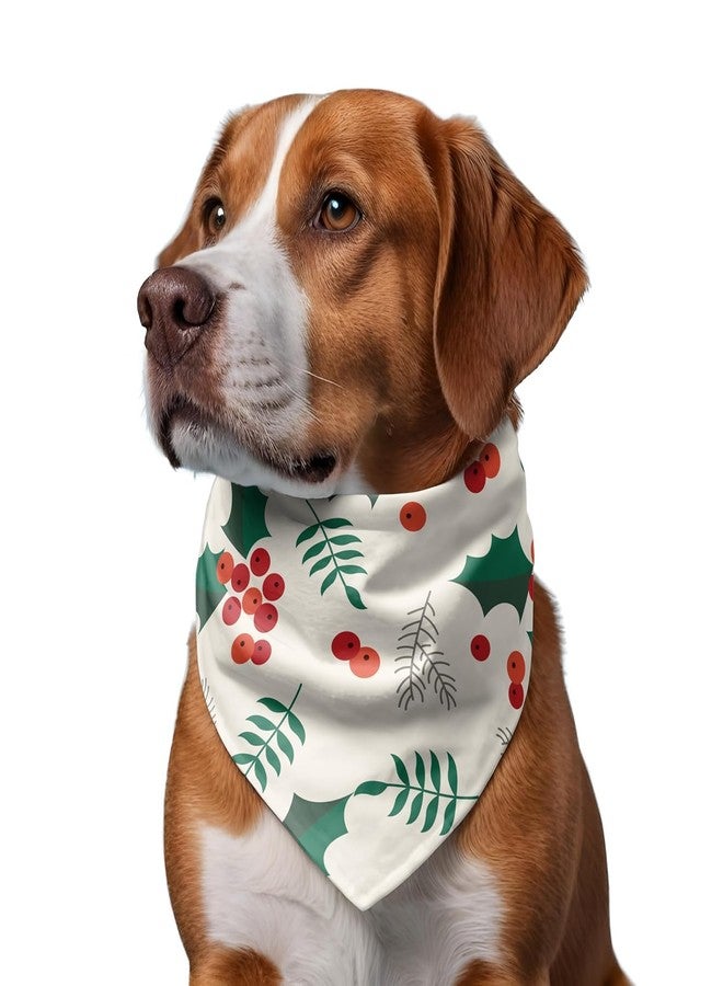 دبليو وشاح للكلاب بتصميم شجرة عيد الميلاد من W Brings | هذا الوشاح الرائع بتصميمه المذهل هو الإكسسوار المثالي للكلاب الكبيرة والمتوسطة والصغيرة. مقاس واحد يناسب الجميع. - Image 2